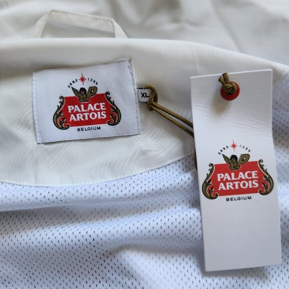 Palace Stella Artois Court Track Jacket White - Picture 2 of 4
